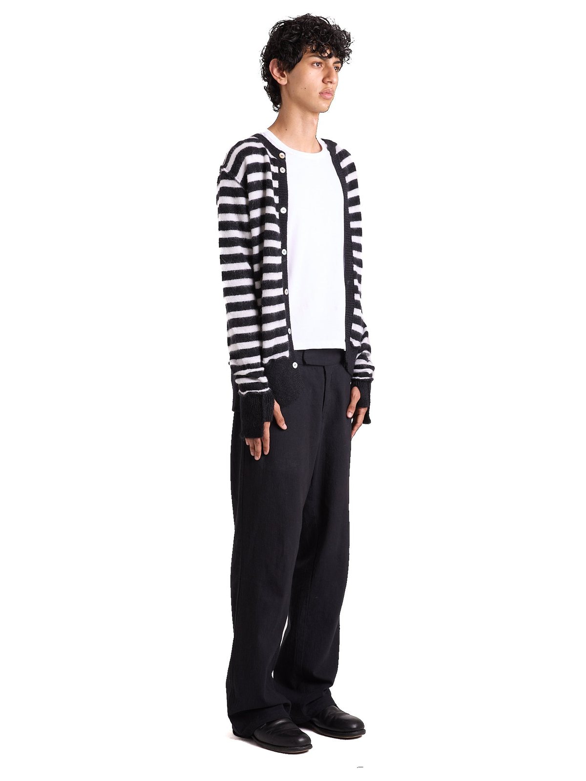 SF1OG Striped Mohair Cardigan — photo 2