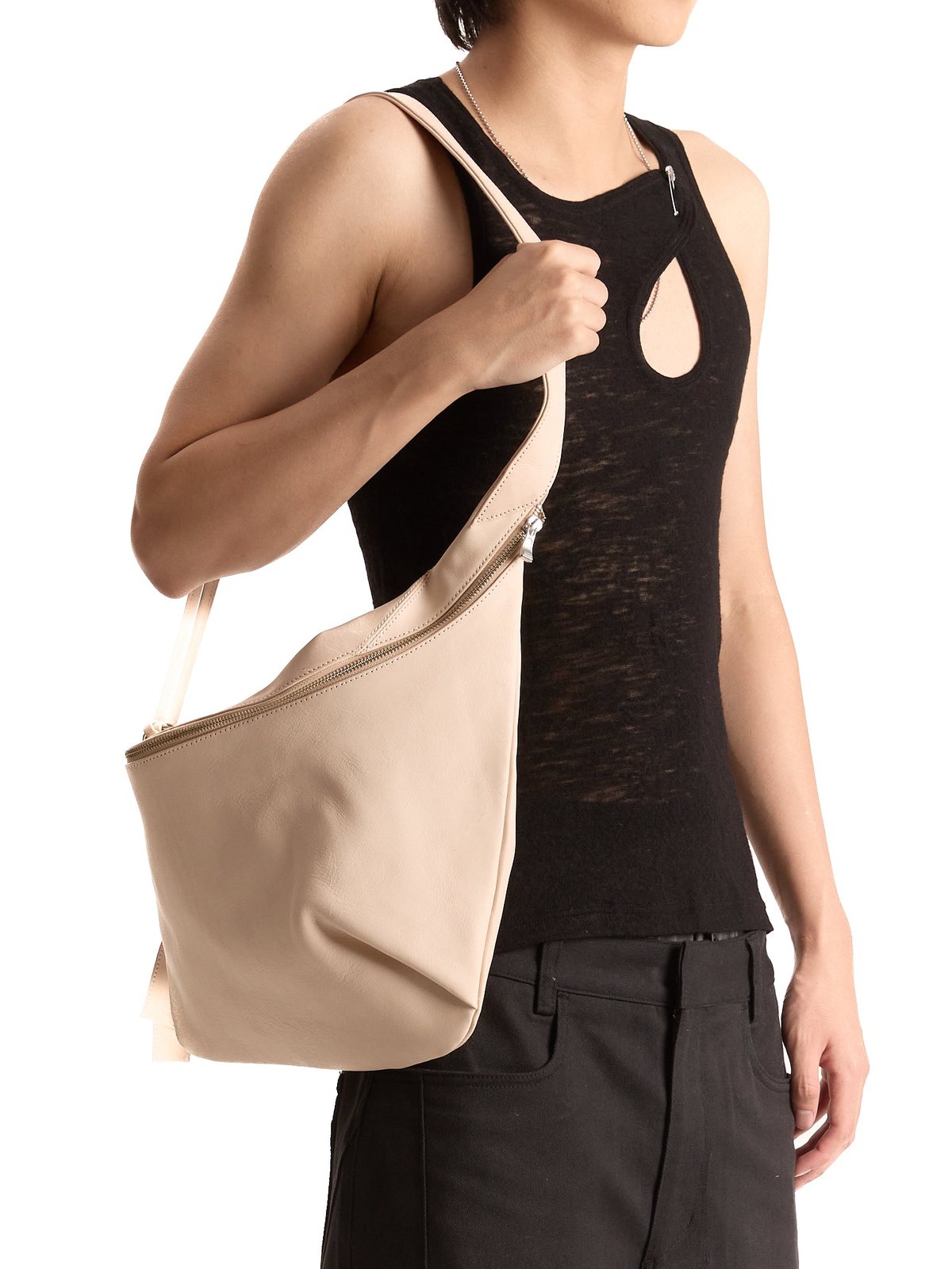 XLIM EP.8 01 Leather Tassel Bag (Ivory)