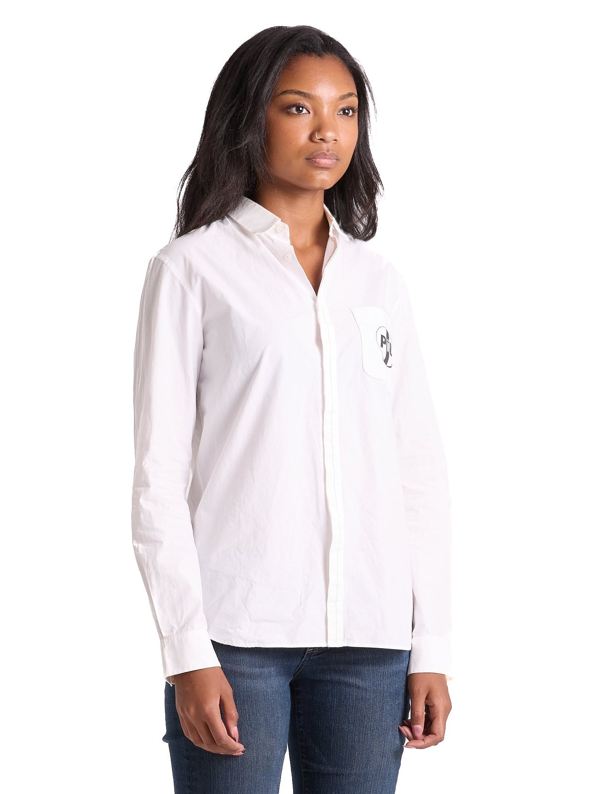 Undercover Public Image Ltd. Button Up Shirt (White) — photo 2