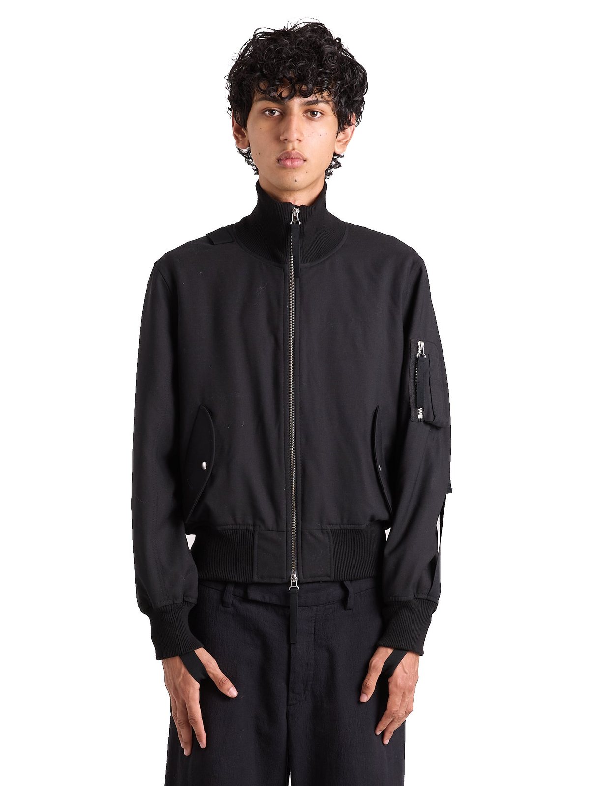 Helmut Lang SS24 Seatbelt Bondage Bomber