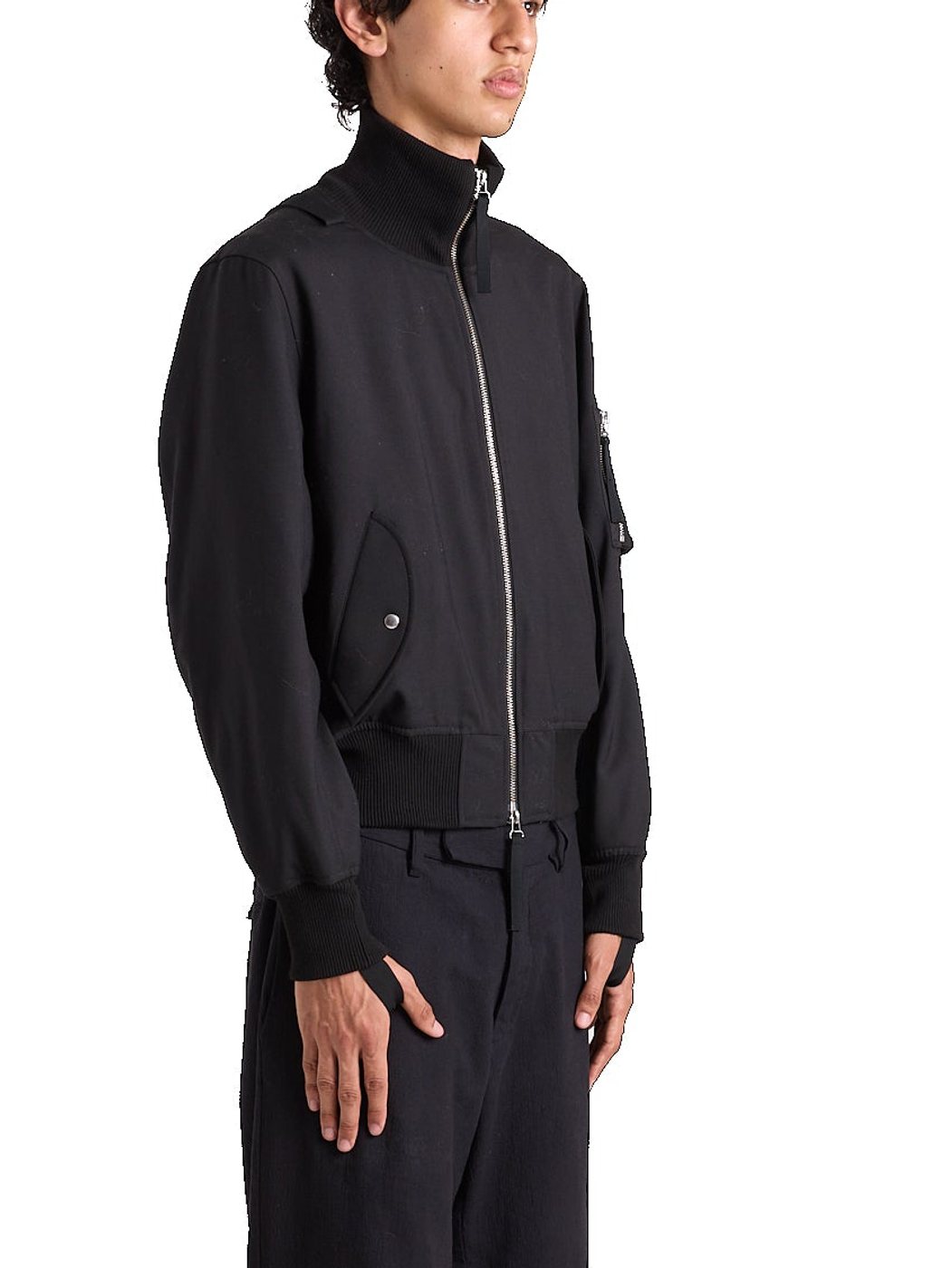 Helmut Lang SS24 Seatbelt Bondage Bomber — photo 4