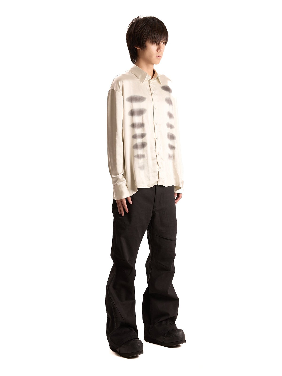 AVAVAV X-Ray Printed Satin Shirt — photo 2