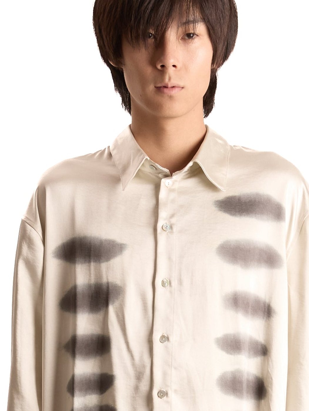 AVAVAV X-Ray Printed Satin Shirt — photo 3