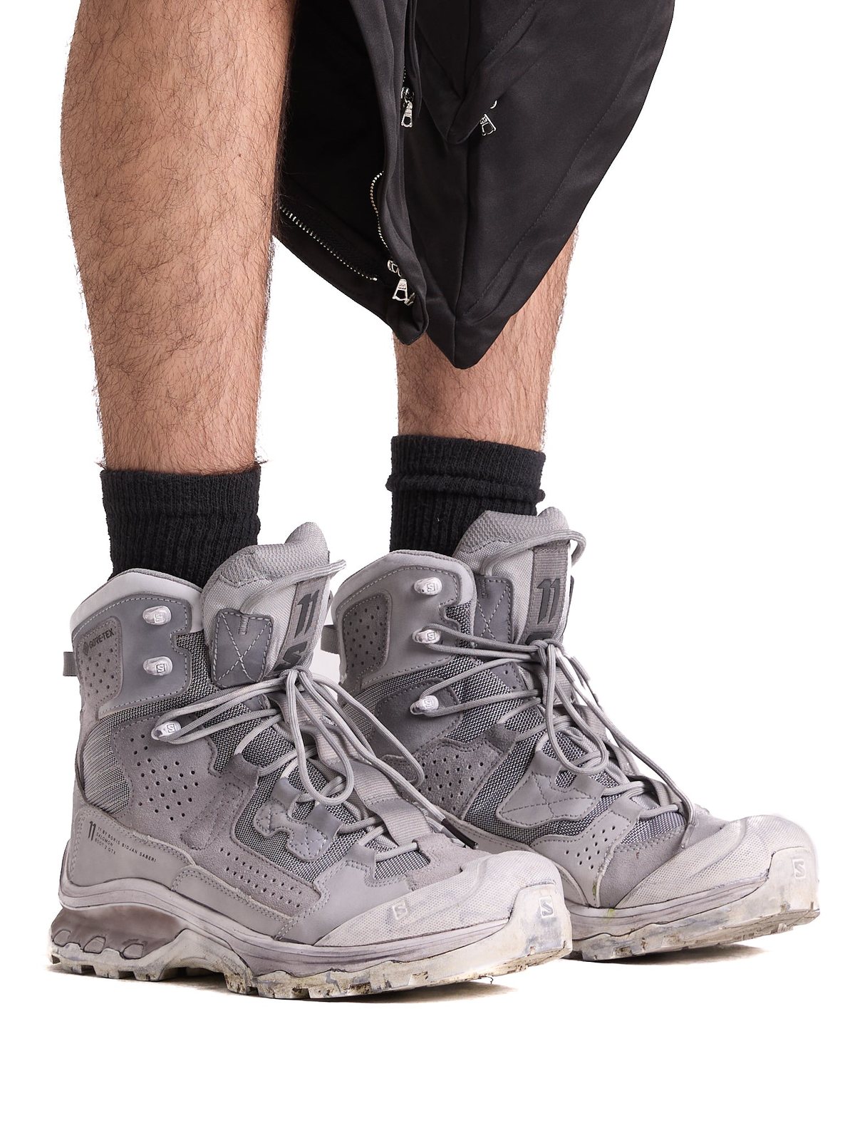11 by Boris Bidjan Saberi x Salomon Boot 2 GTX (Object Dyed Grey)