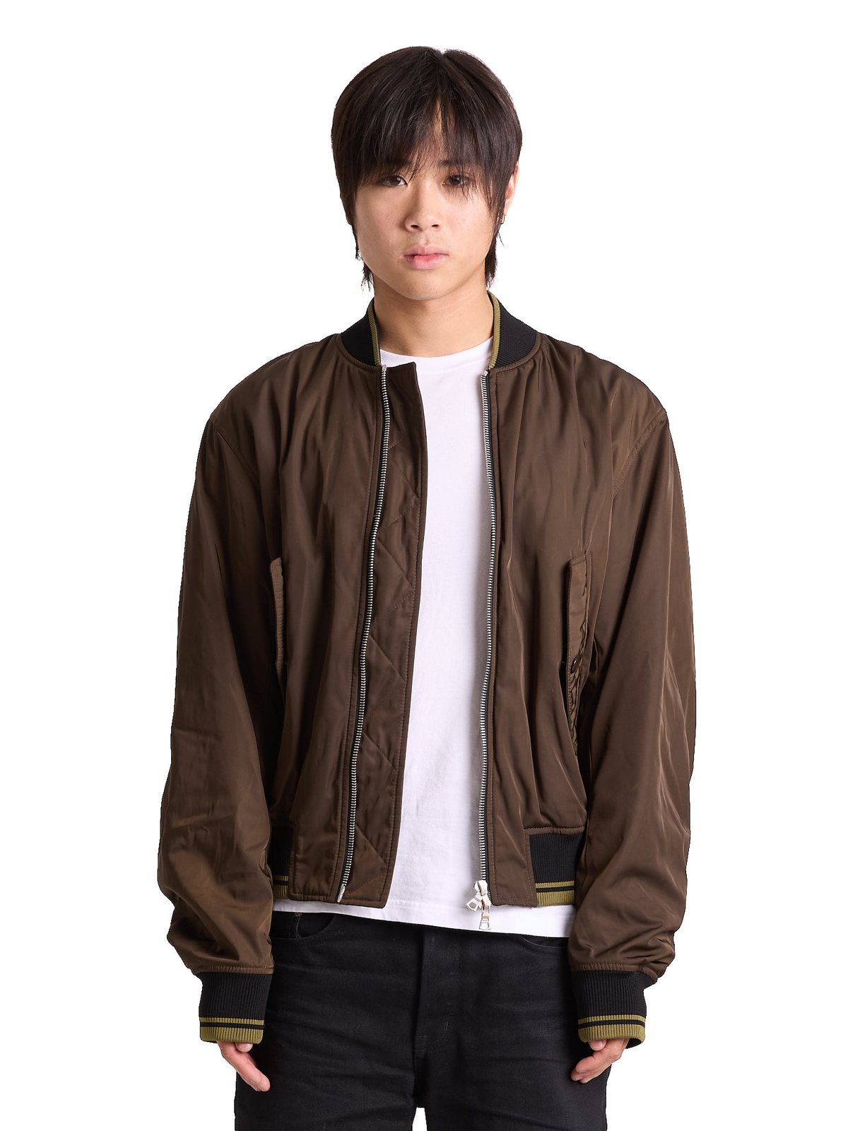 Dries Van Noten Back Zip Bomber